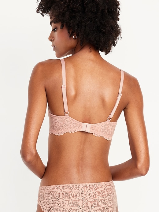 View large product image 2 of 8. Lace Balconet Bra