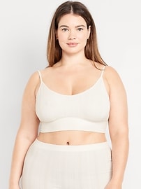 View large product image 7 of 8. Seamless Longline Bralette