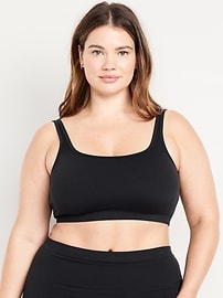 View large product image 7 of 8. Seamless Ribbed Bralette