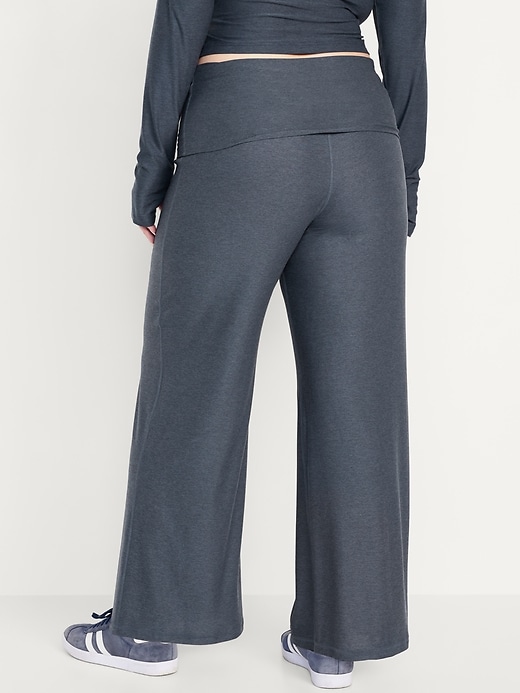 Image number 5 showing, High-Waisted CloudMotion Wide-Leg Pants