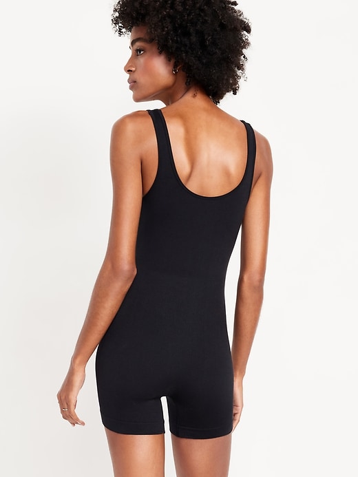 View large product image 2 of 8. Seamless Ribbed Tank Top Bodysuit