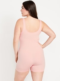 View large product image 6 of 8. Seamless Ribbed Tank Top Bodysuit