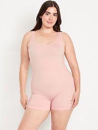 View large product image 5 of 8. Seamless Ribbed Tank Top Bodysuit