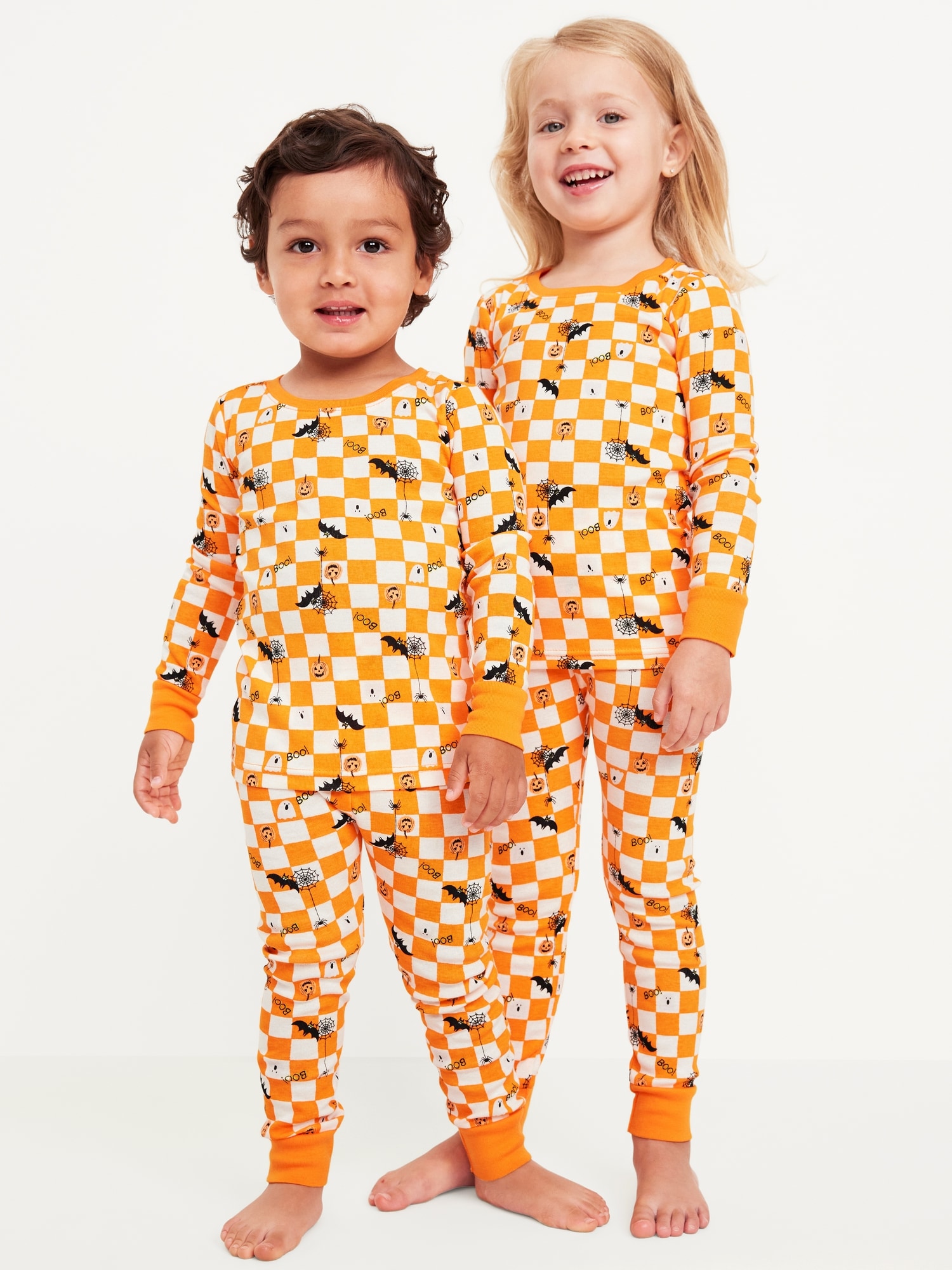 Printed Snug-Fit Pajama Set for Toddler & Baby