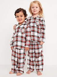 Image number 1 showing, Unisex Printed Pajama Set for Toddler & Baby
