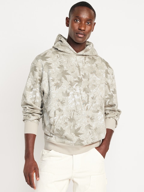 Printed Rotation Hoodie - Khaki Camouflage