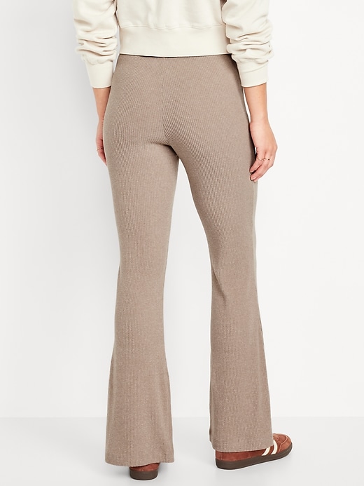 Image number 8 showing, High-Waisted Brushed Flare Leggings