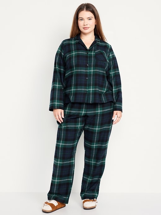 Image number 7 showing, Flannel Pajama Set for Women