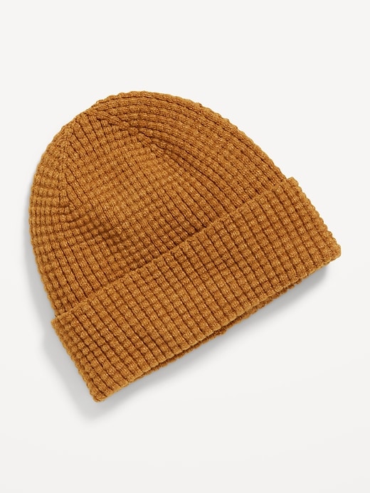 View large product image 1 of 1. Gender-Neutral Thermal-Knit Beanie for Kids