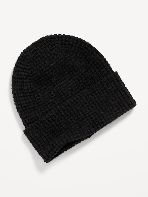 View large product image 1 of 1. Gender-Neutral Thermal-Knit Beanie for Kids