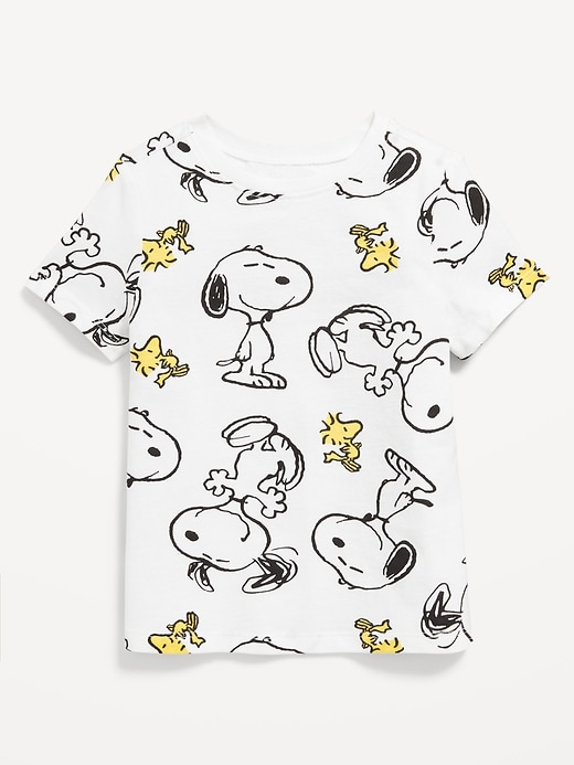 View large product image 1 of 2. Peanuts™ Snoopy Unisex Graphic T-Shirt for Toddler