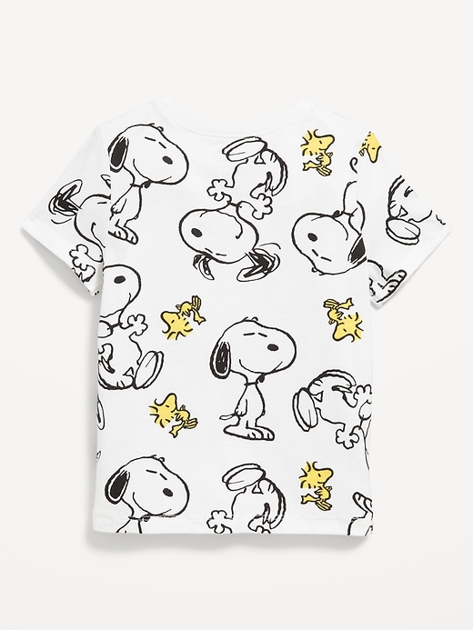 View large product image 2 of 2. Peanuts™ Snoopy Unisex Graphic T-Shirt for Toddler