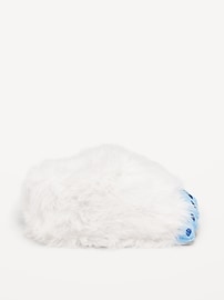 View large product image 3 of 4. Gender-Neutral Faux-Fur Critter Slippers for Kids