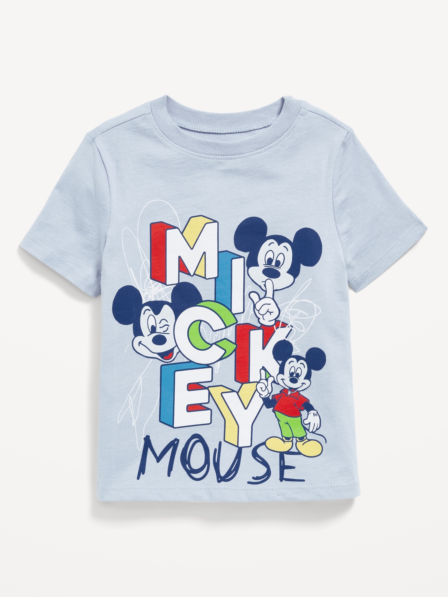 Disney© Mickey Mouse Unisex Graphic T-Shirt for Toddler