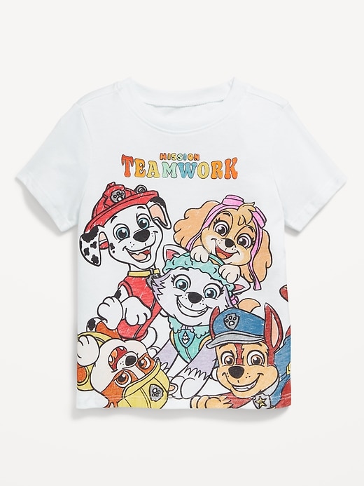 View large product image 1 of 2. Paw Patrol™ Unisex Graphic T-Shirt for Toddler