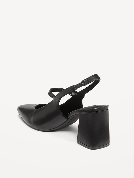 Image number 8 showing, Slingback Mary Jane Heels