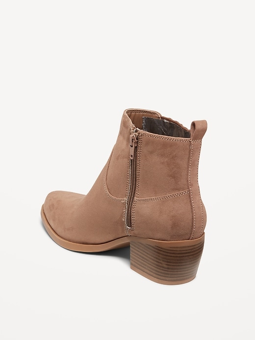 Image number 8 showing, Western Ankle Boots