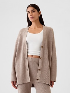 Boucle Funnel Neck Coat for Women Old Navy