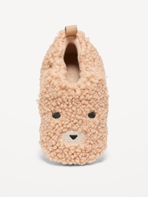 View large product image 1 of 4. Unisex Sherpa Critter Bootie for Baby