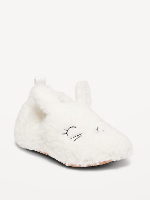 View large product image 2 of 4. Unisex Sherpa Critter Bootie for Baby