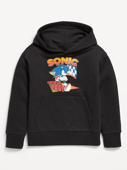 View large product image 1 of 1. Sonic The Hedgehog™ Gender-Neutral Graphic Hoodie for Kids