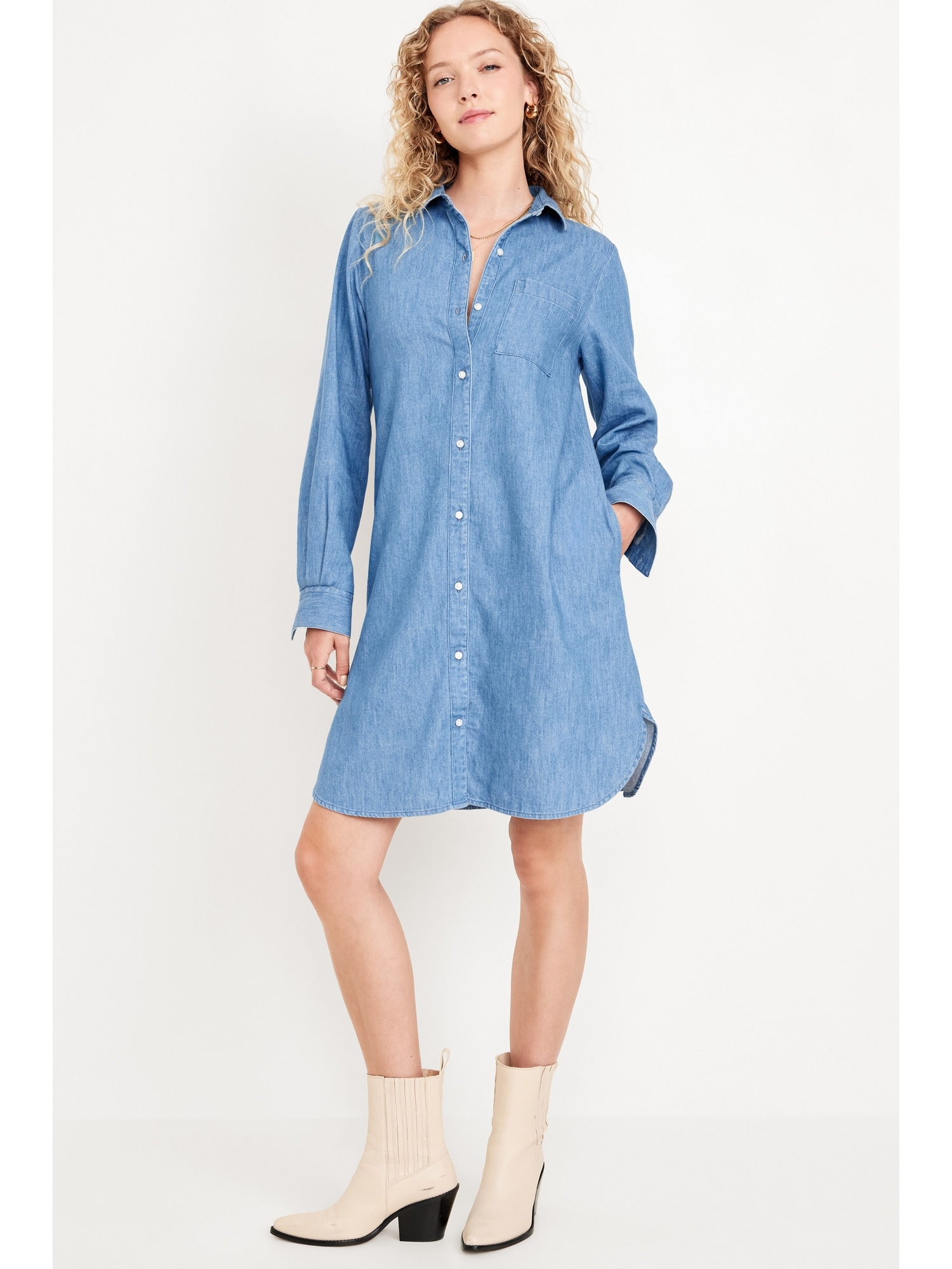 Chambray Dresses Old Navy