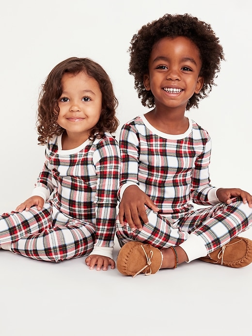 View large product image 1 of 3. Printed Snug-Fit Pajama Set for Toddler &amp; Baby