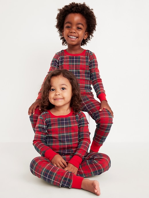 View large product image 1 of 3. Printed Snug-Fit Pajama Set for Toddler &amp; Baby