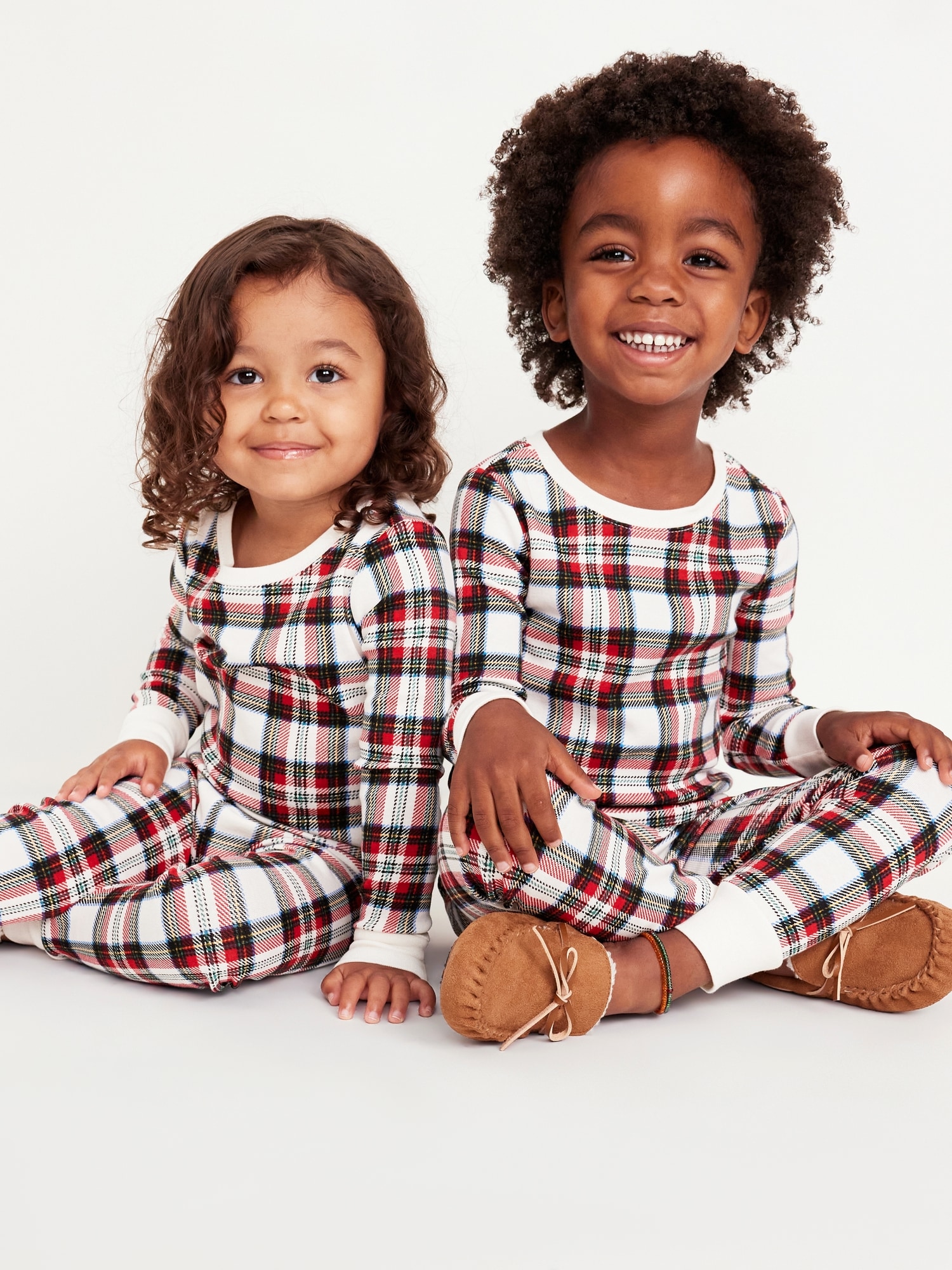 Printed Snug-Fit Pajama Set for Toddler & Baby