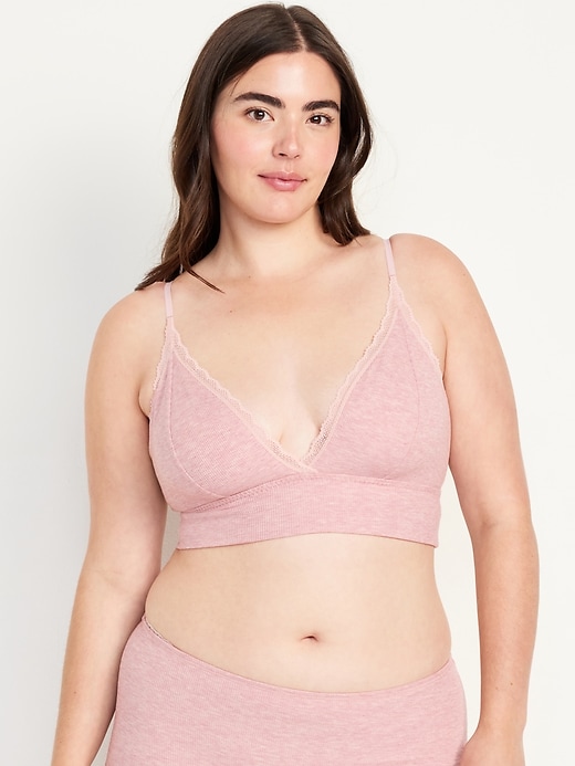 Image number 5 showing, Longline Waffle Bralette