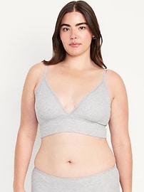 View large product image 5 of 8. Longline Waffle Bralette