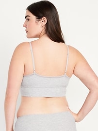 View large product image 6 of 8. Longline Waffle Bralette