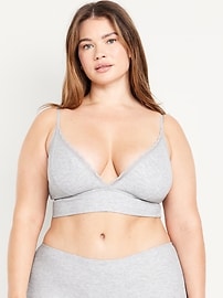 View large product image 7 of 8. Longline Waffle Bralette