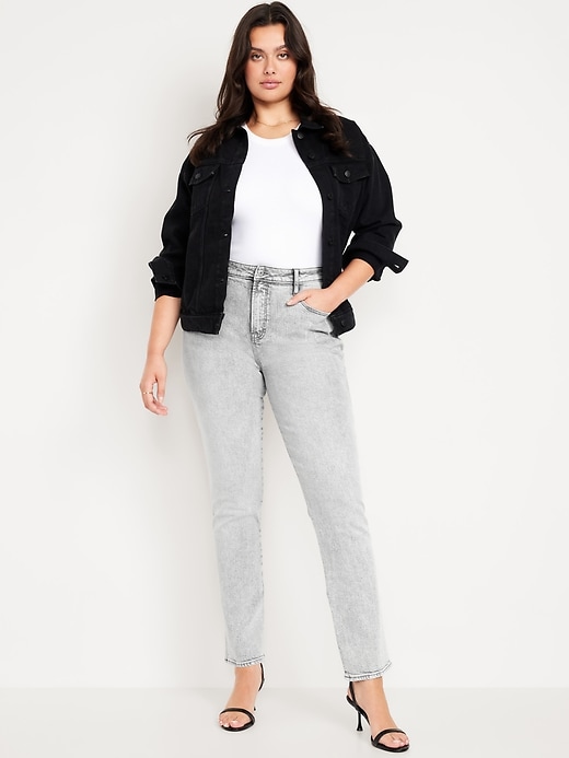 Image number 5 showing, High-Waisted Vintage Slim Jeans