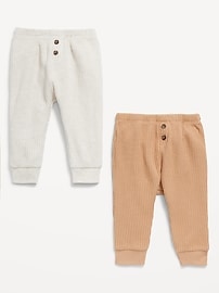 View large product image 3 of 3. Thermal-Knit Jogger Sweatpants 2-Pack for Baby