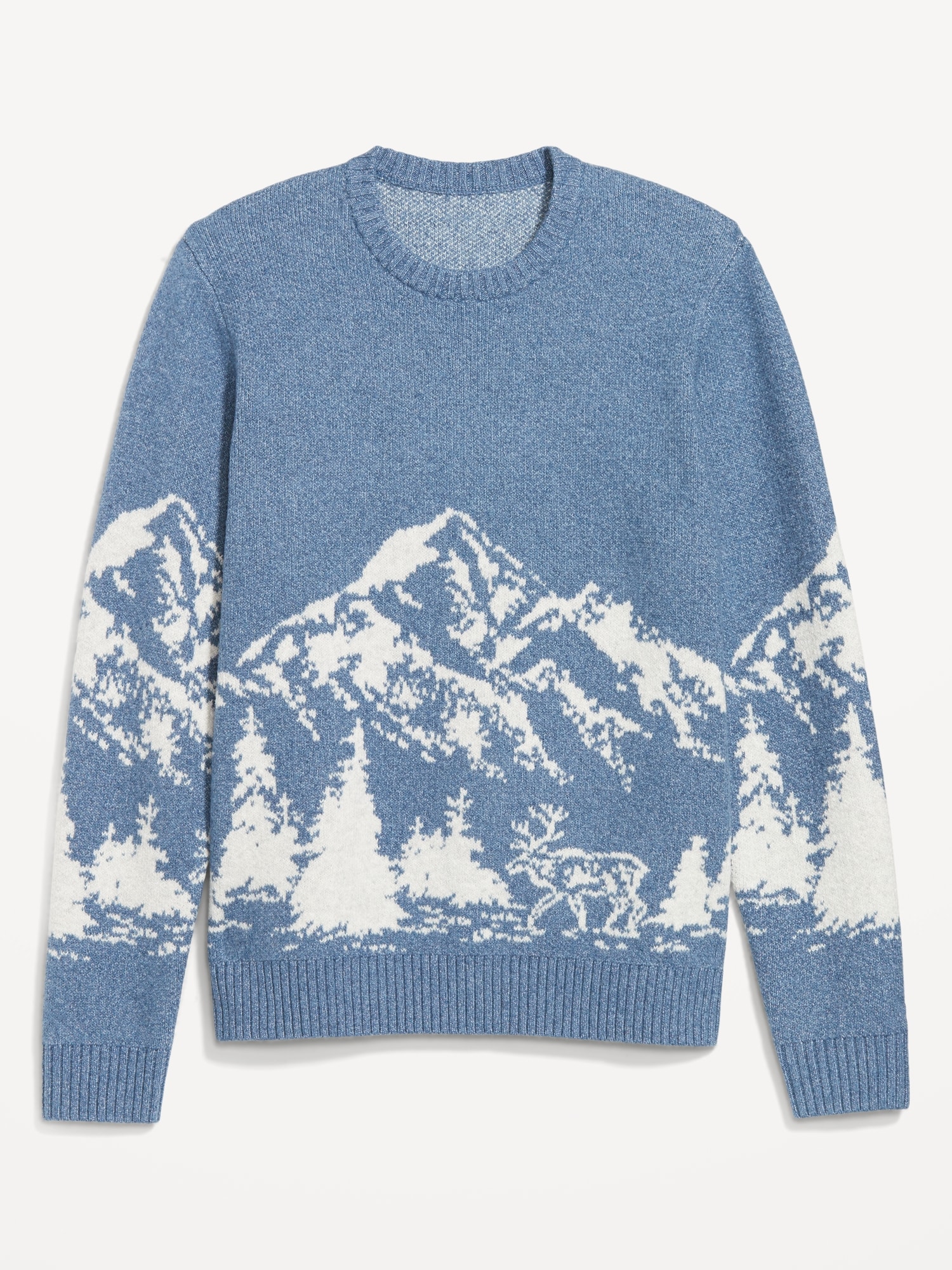 Crew neck sweater old shops navy