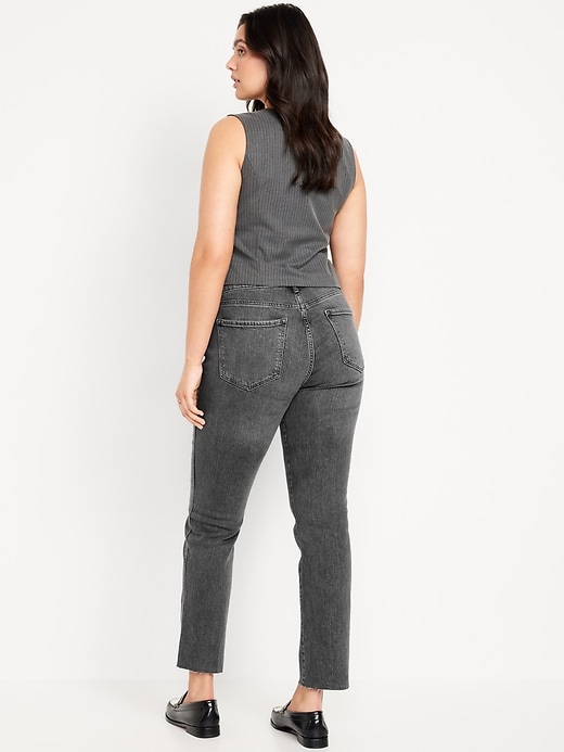 Image number 6 showing, High-Waisted Vintage Slim Jeans