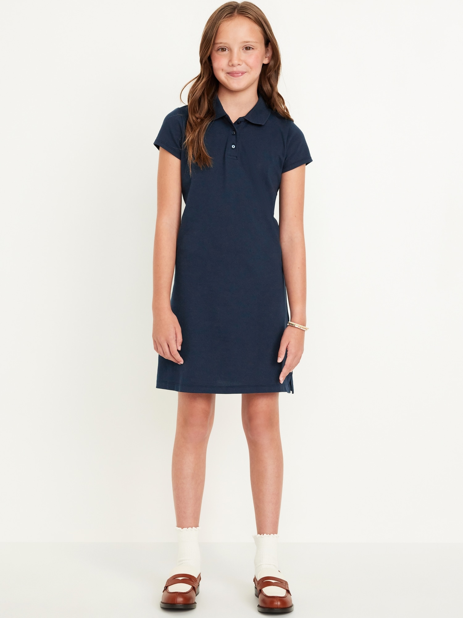 School Uniform Pique Polo Dress