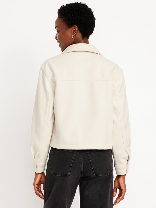 Image number 7 showing, Relaxed Shirt Jacket