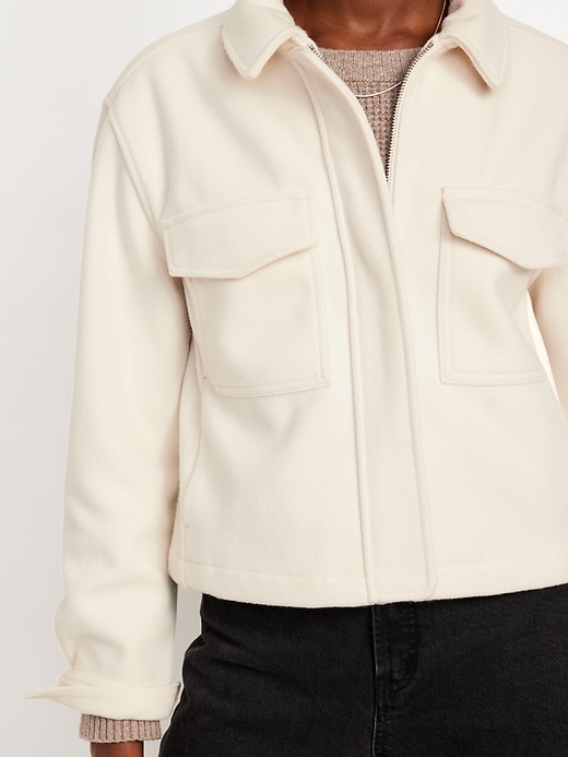 Image number 5 showing, Relaxed Shirt Jacket