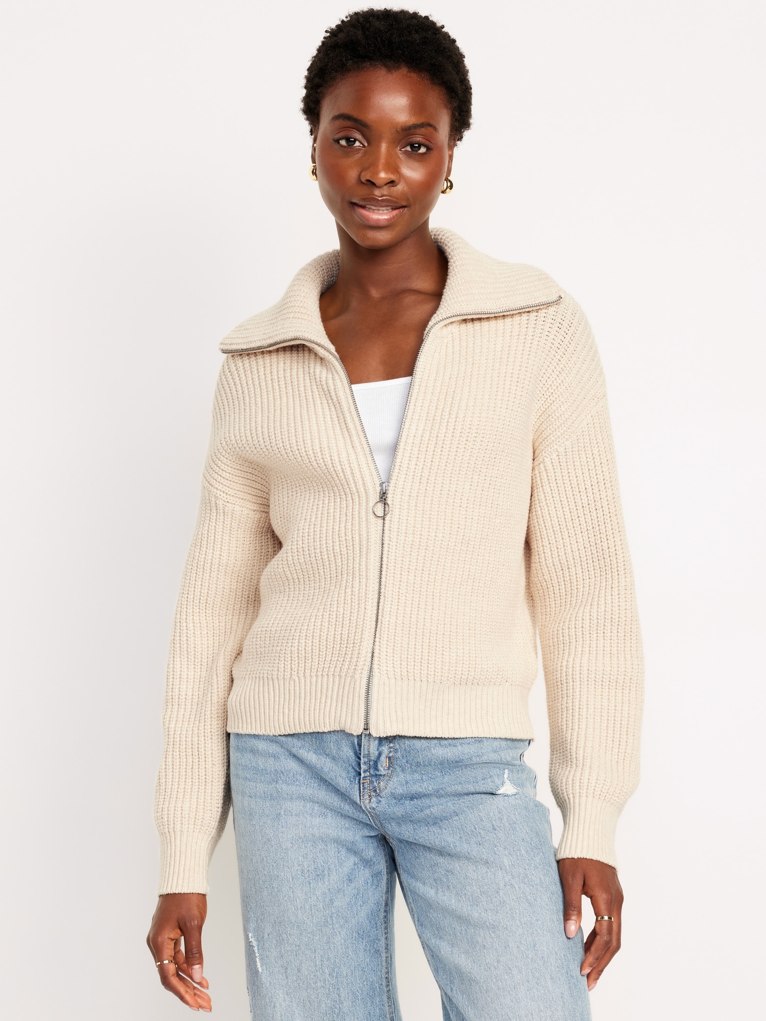 Full-Zip Cardigan