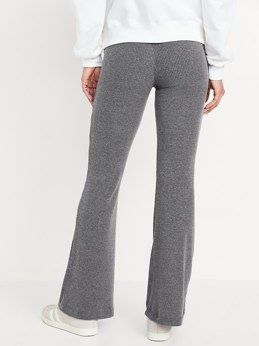 Image number 5 showing, High-Waisted Brushed Flare Leggings