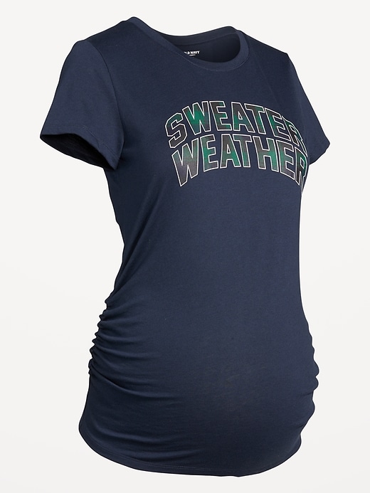 Image number 6 showing, Maternity Gifting Graphic Tee