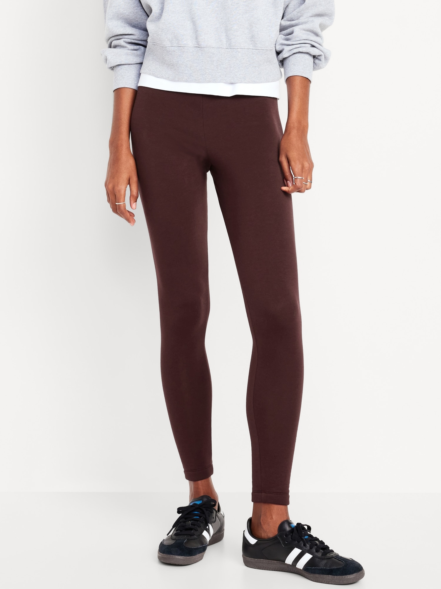 High-Waisted Fleece-Lined Leggings