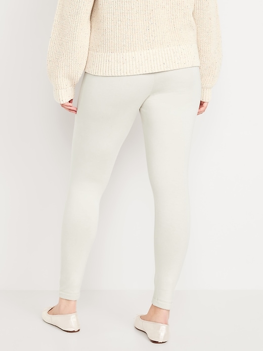 Image number 6 showing, High-Waisted Fleece-Lined Leggings