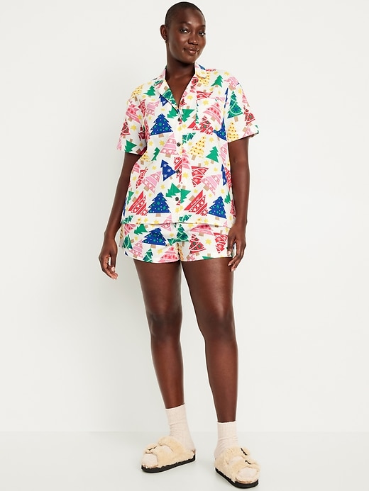 Image number 5 showing, Flannel Pajama Short Set