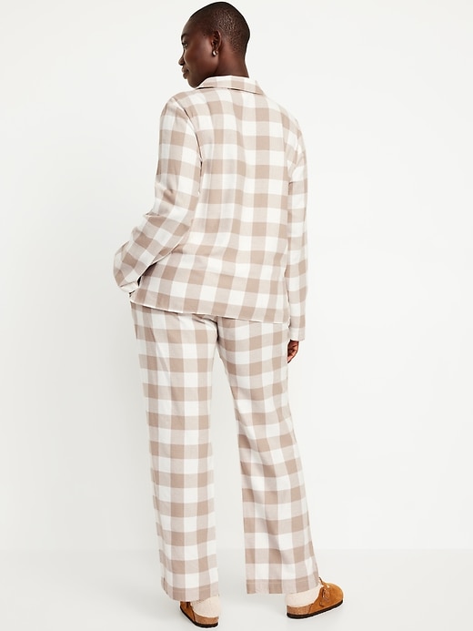 Image number 6 showing, Flannel Pajama Set for Women