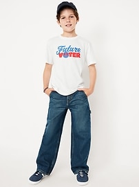 View large product image 3 of 4. Old Navy x Rock the Vote Gender-Neutral T-Shirt for Kids