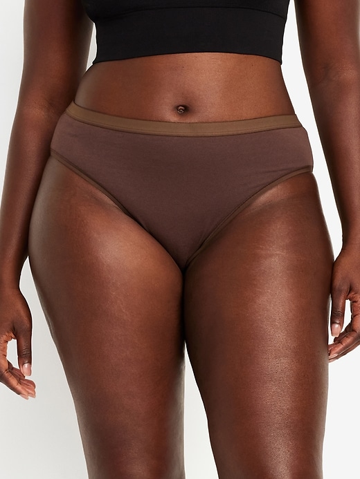 Image number 5 showing, High-Waisted Everyday Cotton Underwear