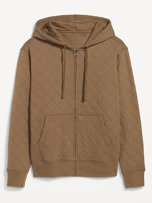 Image number 4 showing, Essential Quilted Zip Hoodie